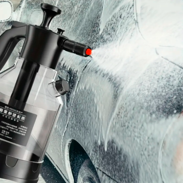 2L Handheld Car Wash Foam Spray Bottle for Cleaning